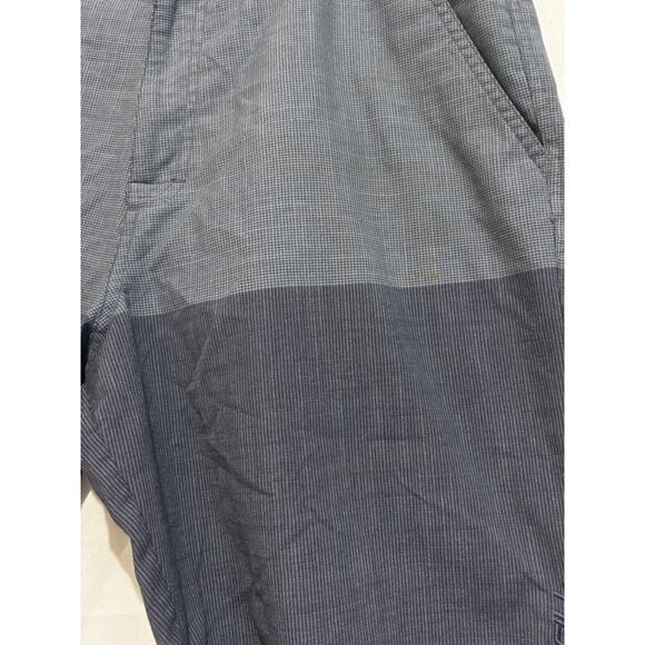 O'neill Shorts Size 36 Men’s Gray Black Pockets Flat Front Golf beach Activewear - Picture 4 of 8